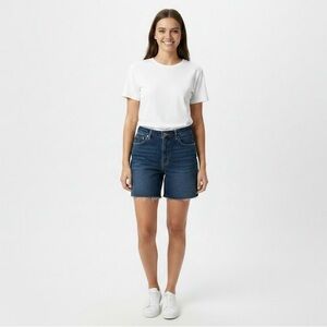 Levi's Deep Indigo Denim Shorts